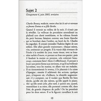 Annales corrigées Vuibert BEP Français