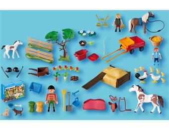 Playmobil Calendrier de l'Avent 6624 Père Noël à la ferme - Playmobil -  Achat & prix