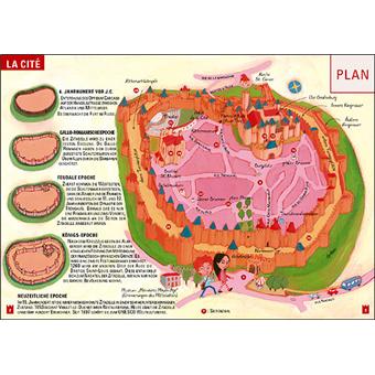 Carcassonne bastide, Carcassonne cité