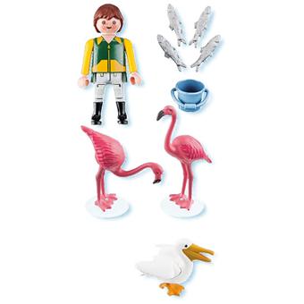 Playmobil Zoo 3638 - Enfants Et Animaux - Lot Vintage