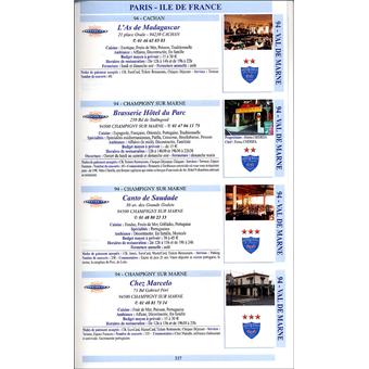 Guide des restaurants de France