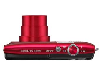 Nikon CoolPix S3300 Rouge Crazy - Appareil photo compact - Achat