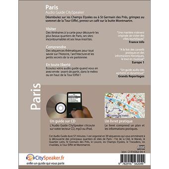 Paris audio guide Cityspeaker