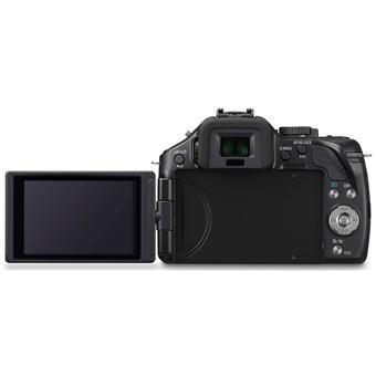 Panasonic Lumix DMC-G5 Noir + Obj. Lumix G Vario MEGA O.I.S. 14