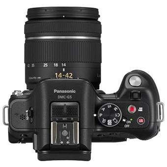 Panasonic Lumix DMC-G5 Noir + Obj. Lumix G Vario MEGA O.I.S. 14 - 42 mm f/3.5 - 5.6 ASPH