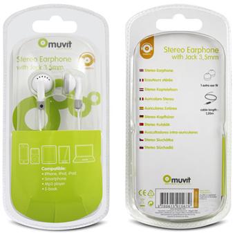 Muvit Ecouteurs stéréo pour eBook