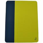 Halterrego Etui Support H. pour iPad 2 & Nouvel iPad - Bleu & Jaune