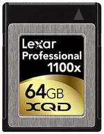 Lexar Professional Carte mémoire XQD 64 Go 1100x