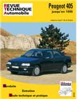 Revue technique automobile 726.2 Peugeot 405 E&D (87/97) TD fin de fabrication