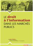 Le droit à l'information dans les marchés publics