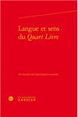 Langue et sens du Quart Livre