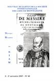 Nouveau bulletin de la société des amis de Montaigne