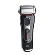Braun - 81375901 - Rasoir Electrique Séries 5 - 5090CC - Centre de nettoyage Clean & Charge - Noir/Argent/Rouge