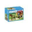 Set Playmobil Ferme - Chariot à Poney Référence 5228 (T4147) - Occasion Complet - Fabriqué En Allemagne