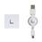 Urban Factory Crazy Hub Blanc 4 ports + Câble USB/mini USB_0