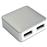 Mobility Lab Hub Cube - 4 ports USB - Alu_0
