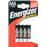 Energizer 4 piles alcalines LR03 - AAA