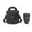 Lowepro Lens Case 11 x 11cm - Étui pour objectif - polyester 600D, nylon 1680D, nylon 420D - noir