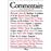 Commentaire