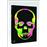 Skull style neon camouflage cover