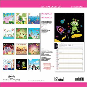 Calendrier 2013 30x30 Pictura Marzipan