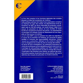 La protection de l'enfance