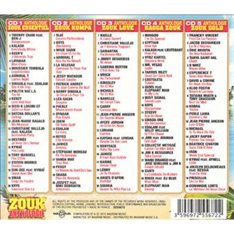 Zouk anthologie - Compilation zouk - CD album - Achat & prix | fnac