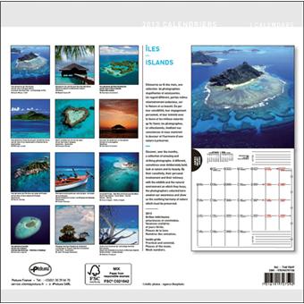 Calendrier 2013 30x30 Pictura Iles