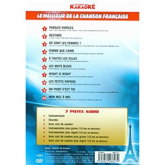 Le meilleur de la chanson française - DVD Zone 2 - Achat & prix