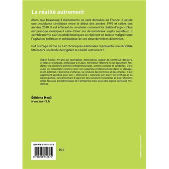 La réalité autrement