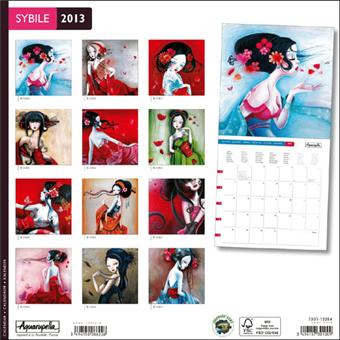 Calendrier 2013 16x16 Aquarupella Sybile