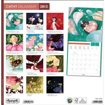 Calendrier 2013 30x30 Aquarupella Cathy Delansay