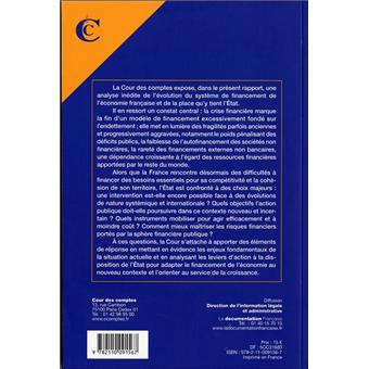 L'état et le financement de l'économie