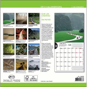 Calendrier 2013 30x30 Pictura Sur les chemins