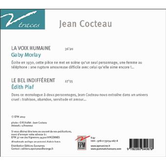 Le bel indifférent et La voix humaine