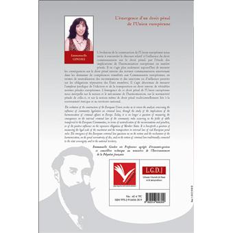 L'émergence d'un droit pénal de l'union européenne