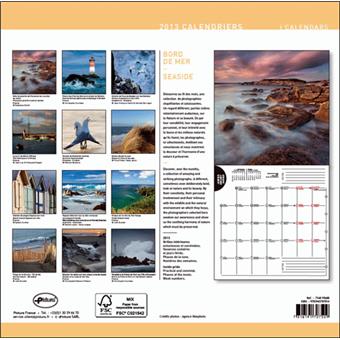 Calendrier 2013 30x30 Pictura Bord de mer