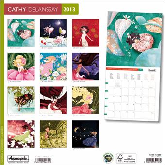 Calendrier 2013 16x16 Aquarupella Cathy Delansay