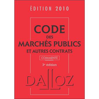 Code des marchés publics et autres contrats