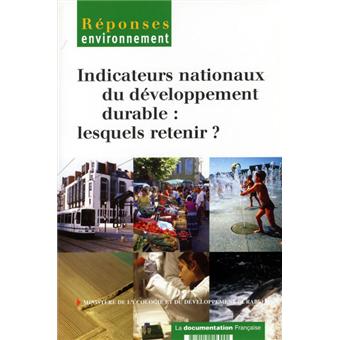 Indicateurs nationaux du développement durable