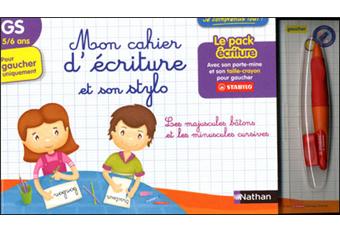 Mon Cahier Ecriture Gs Pour Gaucher Et Son Stylo Gaucher Cartonne Anne Popet Jeanine Villani Patrick Chauvet Achat Livre Fnac