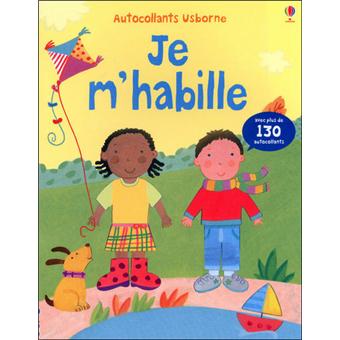 Je m'habille - Avec plus de 130 autocollants