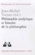 Philosophie analytique et histoire de la philosophie