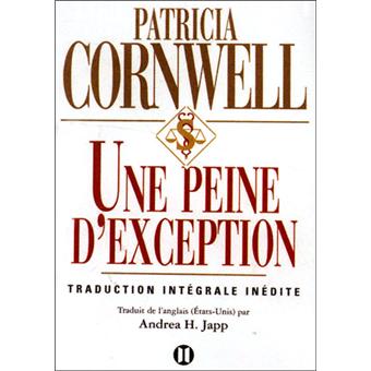 Une peine d'exception - 1