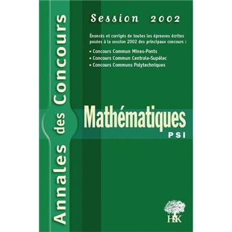 Annales mathématiques PSI - 1