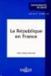 La république en France