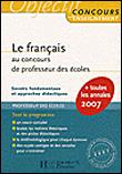 Français au concours de professeur des écoles