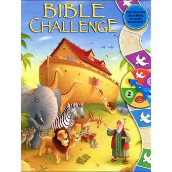 Bible challenge - un livre ... et un jeu de l'oie - plateau de jeu et cartes