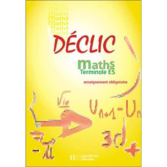 Mathématiques Term ES enseignement obligatoire