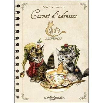 Carnet d'adresse - Les chats enchantés - 1